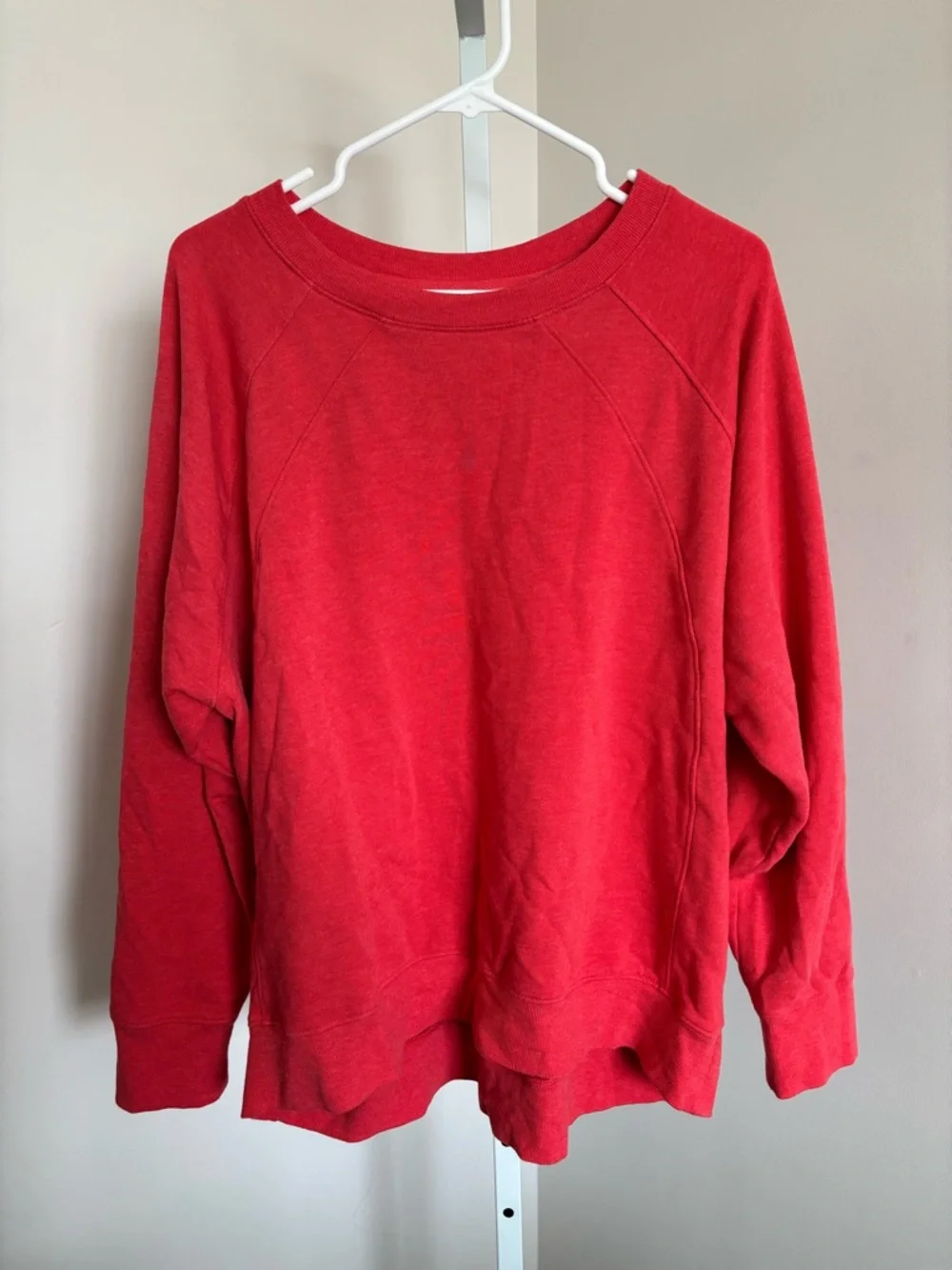 Zella Red Crewneck Sweatshirt - Picture 1 of 3